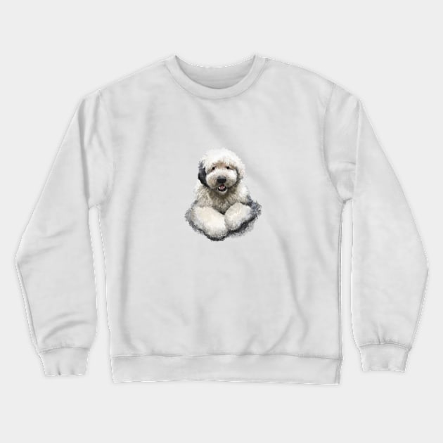 The Old English Sheepdog Crewneck Sweatshirt by Elspeth Rose Design